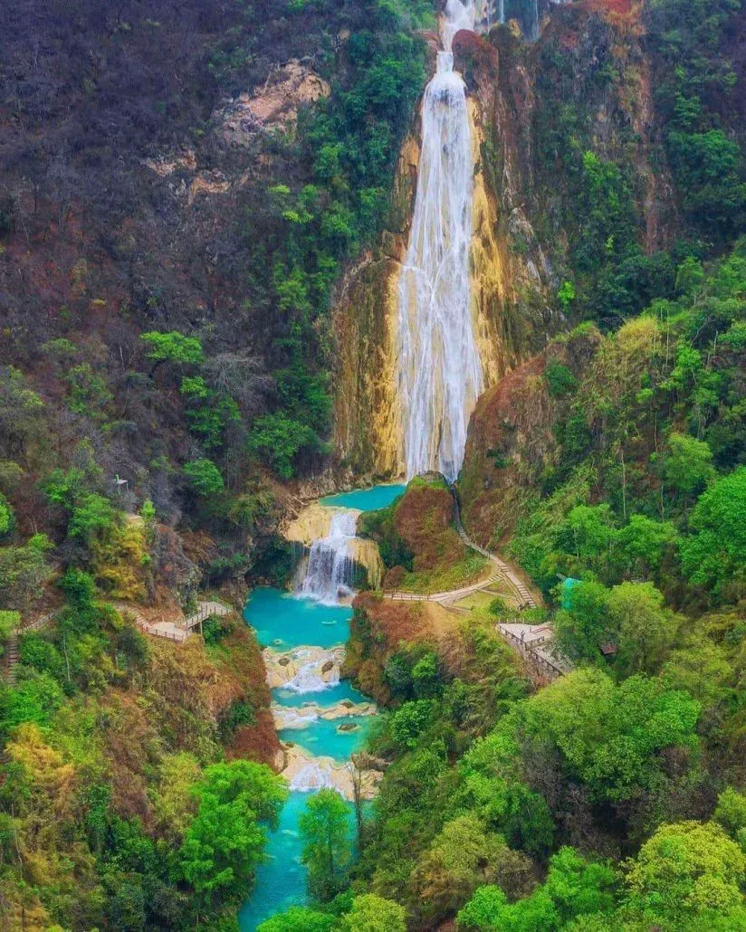 Cascadas El Chiflón y Lagos de Montebello