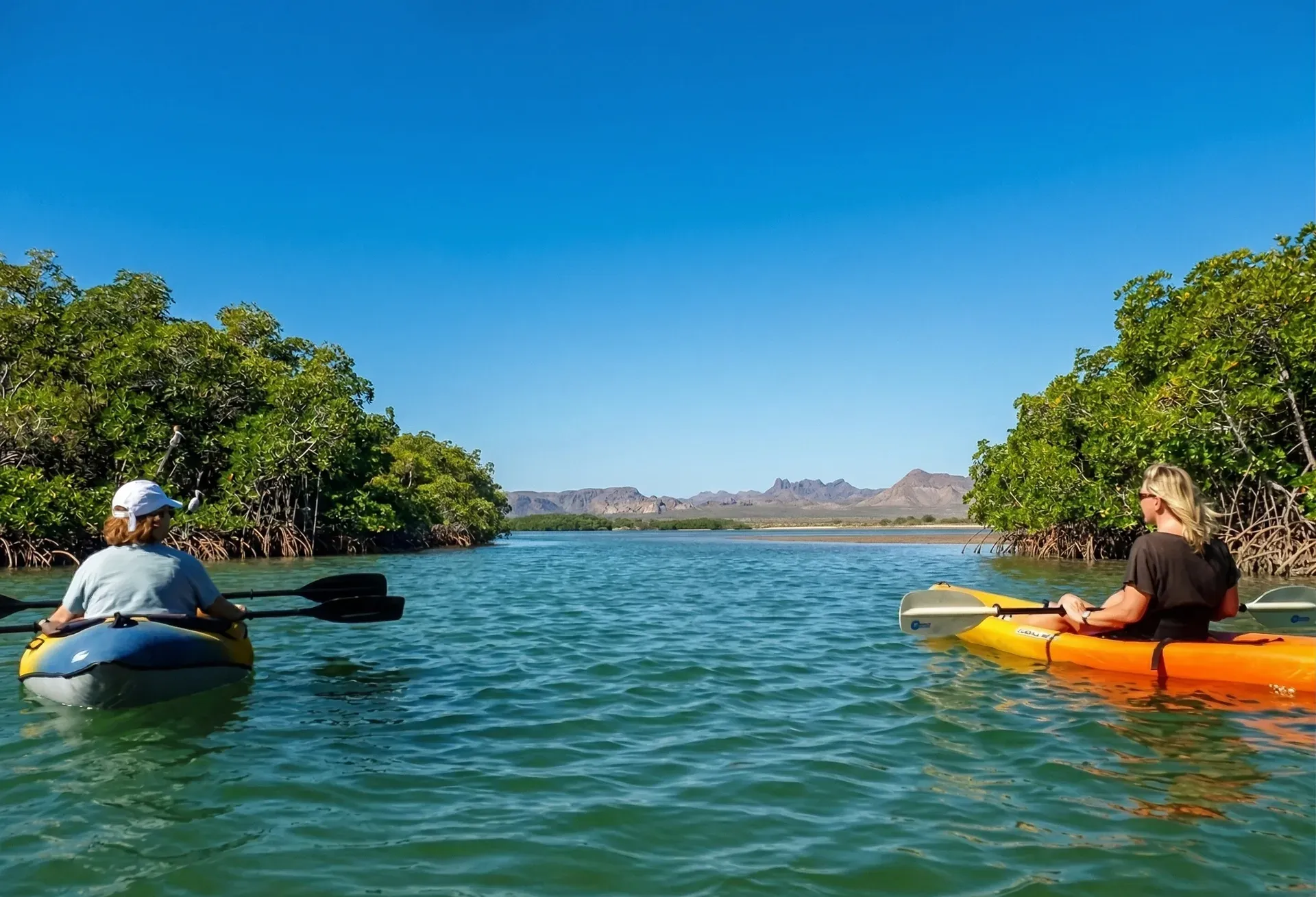 Kayak en el Estero del Soldado