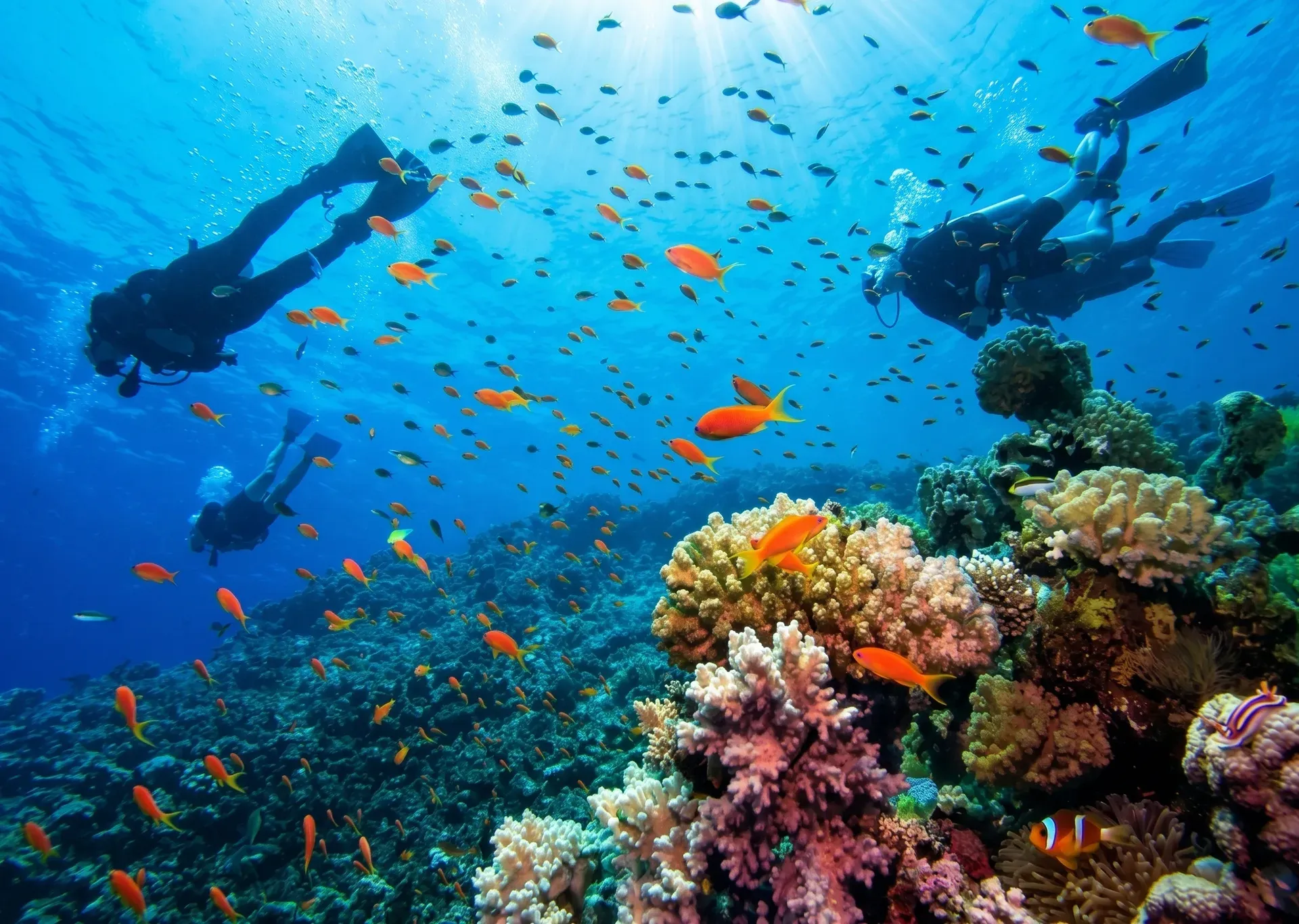 Bahía costera con formaciones rocosas características