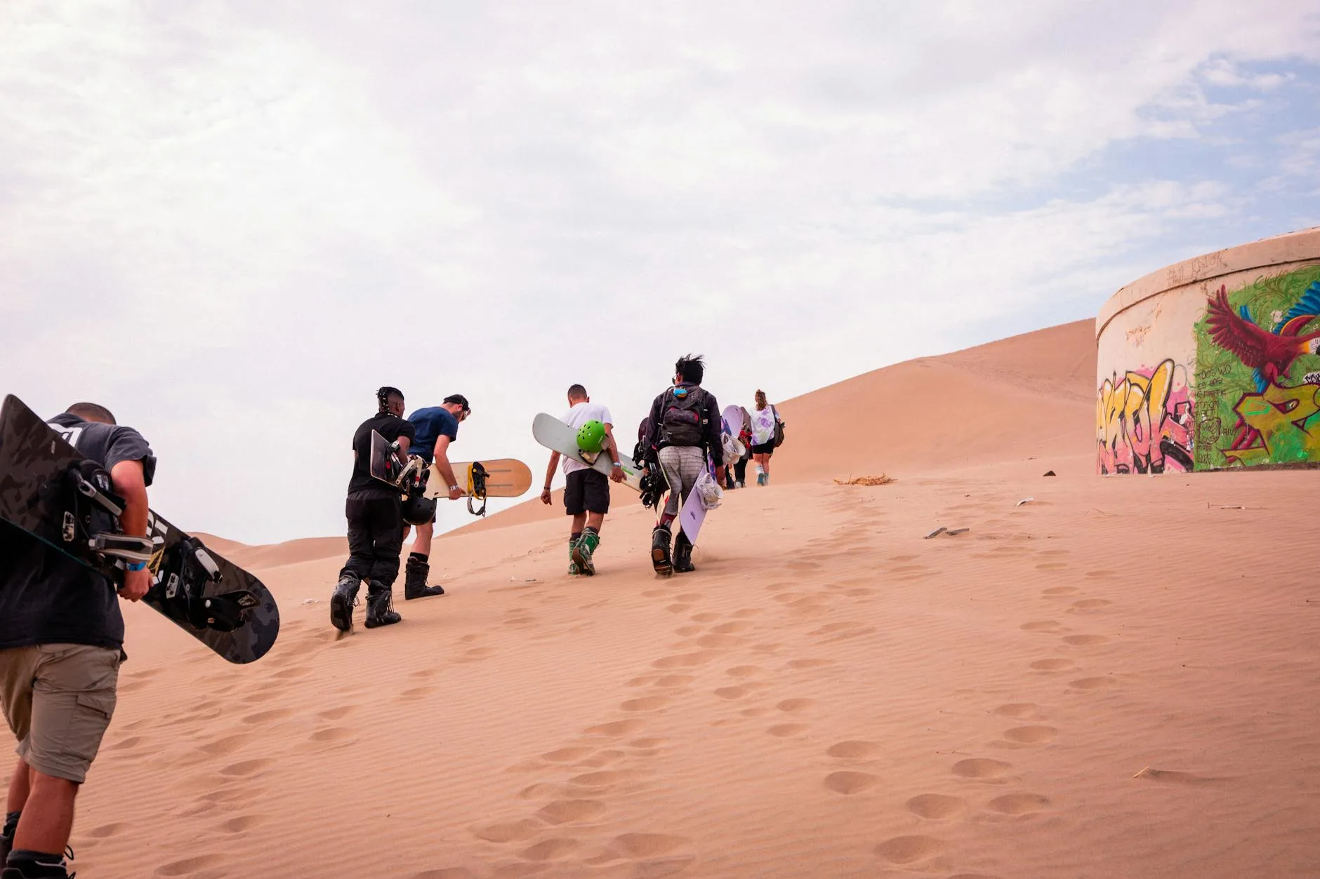 Sandboard en las Dunas de El Mogote