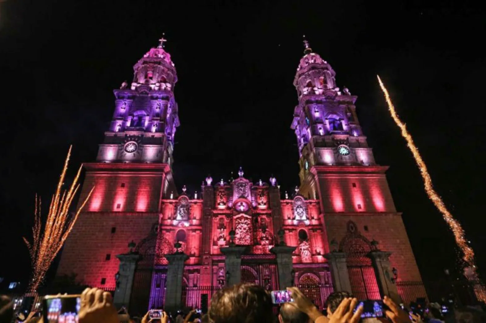 Foto de Espectáculo de luces en la Catedral