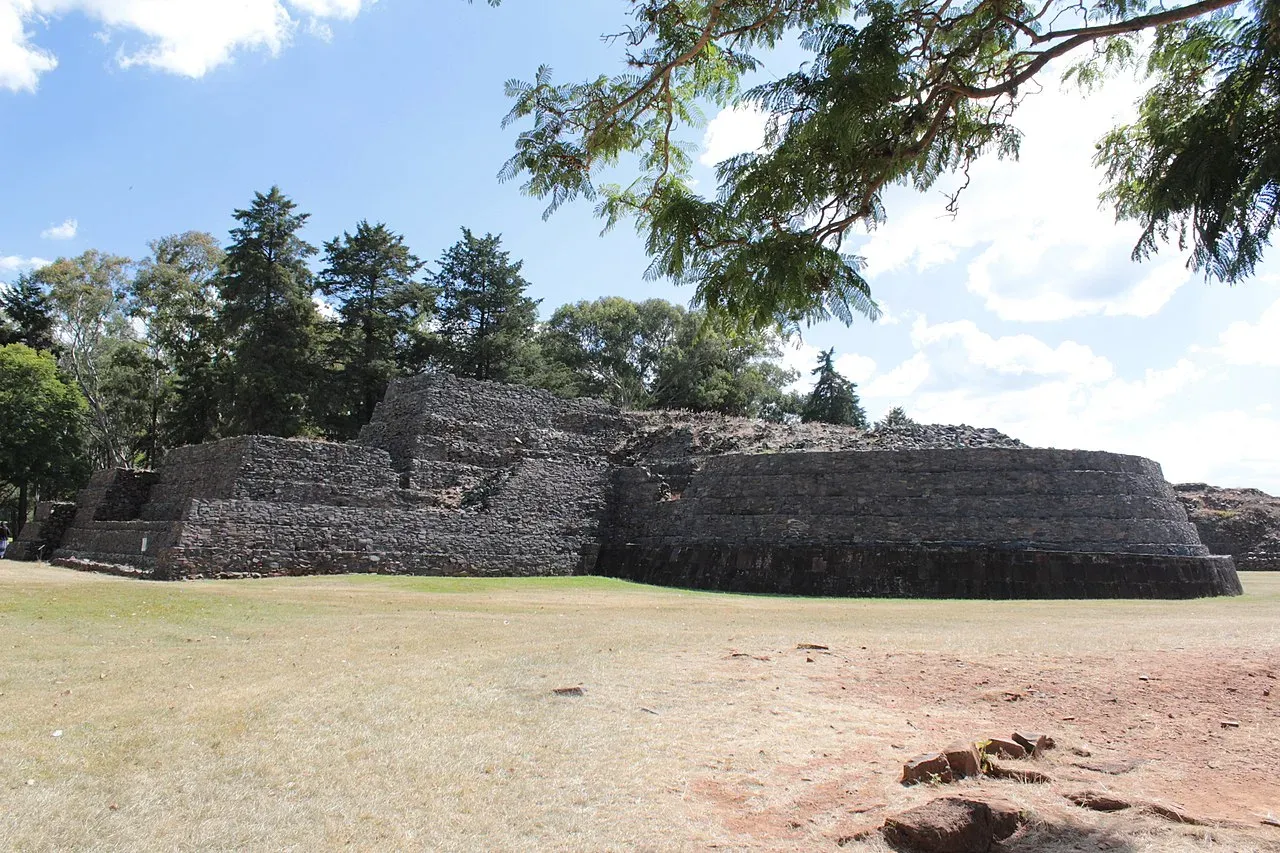 Yácatas piramidales de Tzintzuntzan, antigua capital del Imperio Purépecha