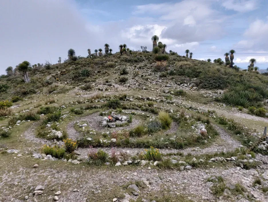 Cerro del Quemado, donde según su cosmogonía nació el Sol.