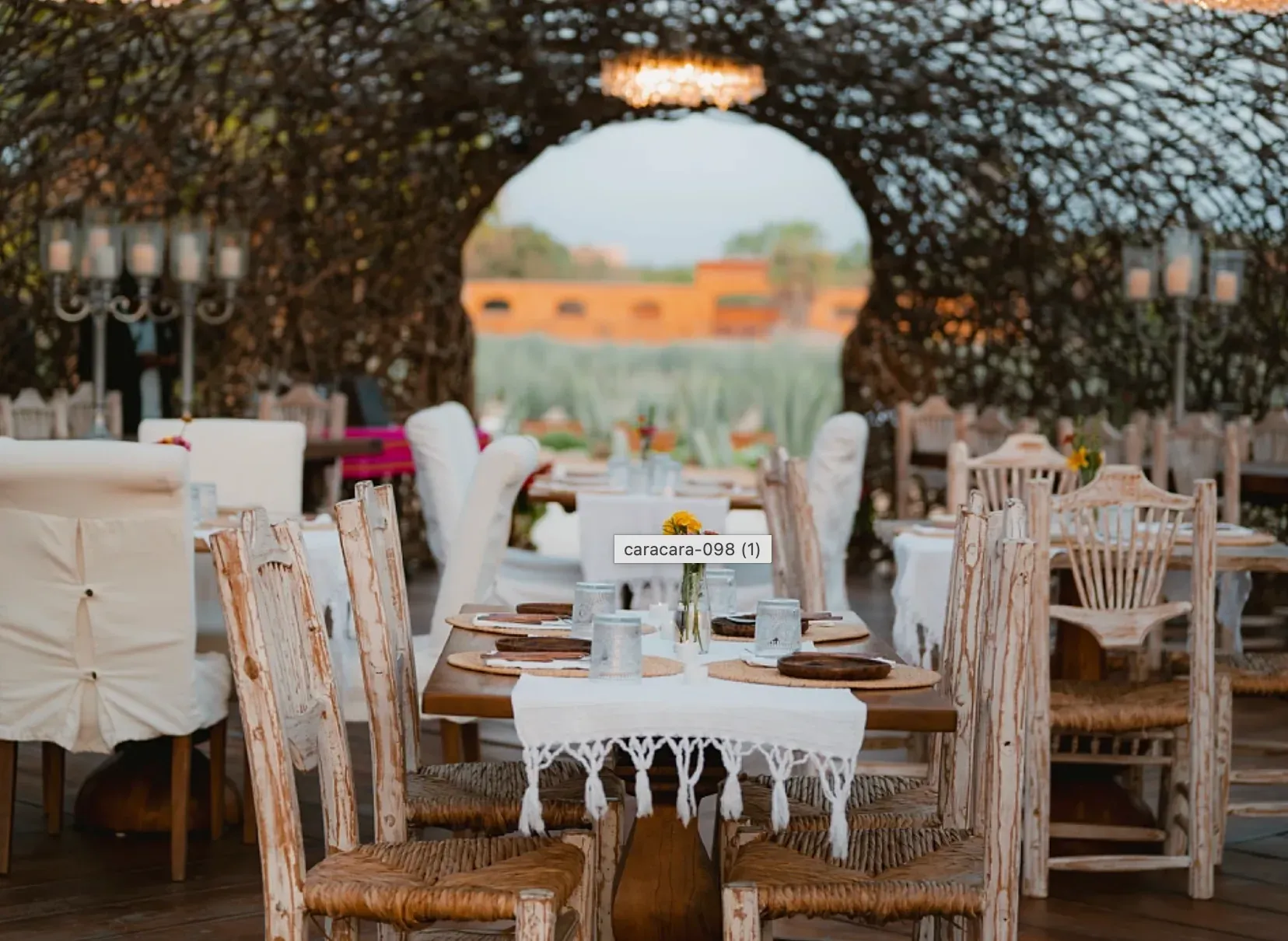 Espacio gastronómico y cultural al aire libre en Todos Santos