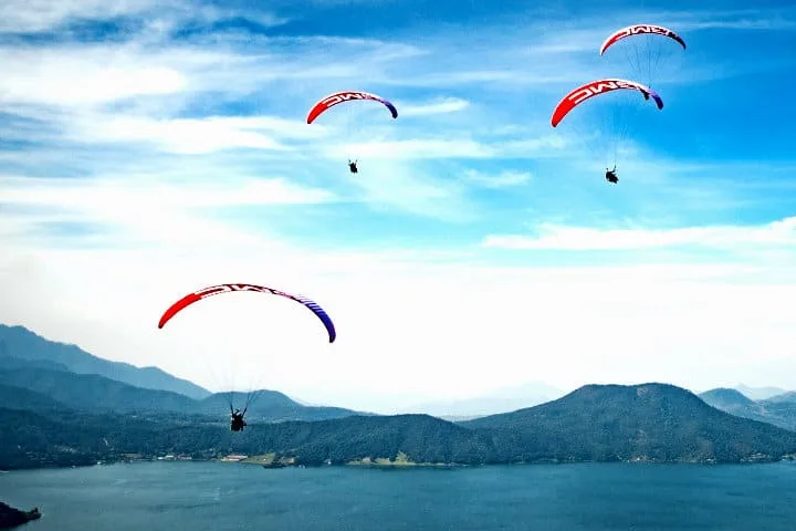 Vuela sobre el lago